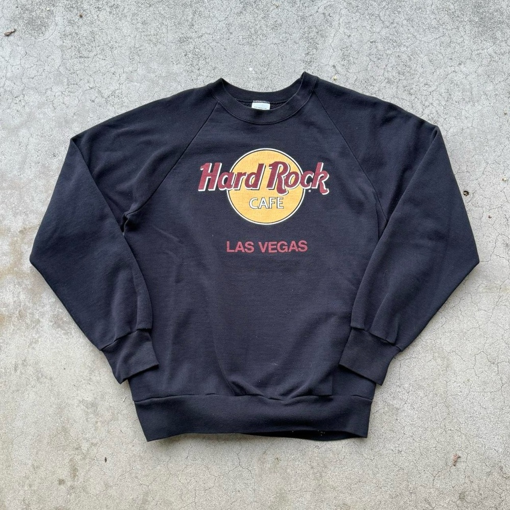 Vintage 90’s Hard Rock Cafe Las Vegas Crewneck Sweater